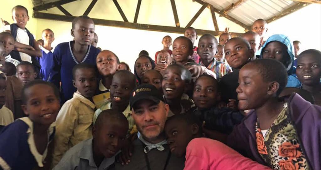 Jim Wolford in Africa